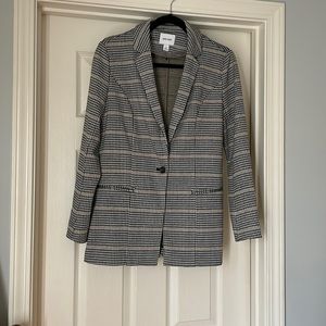 Nine West Plaid blazer